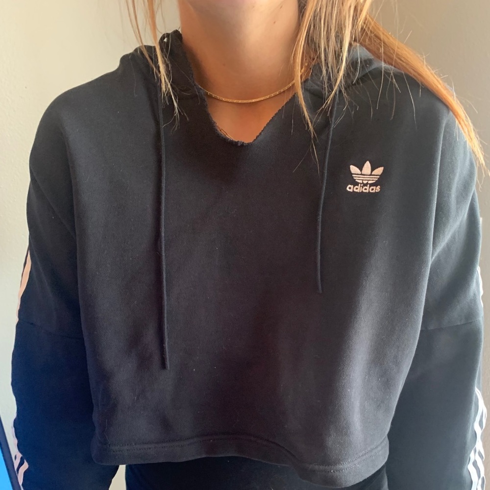 Adidas cropped sweatshirt